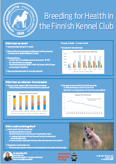 More information about "Breeding for Health in the Finnish Kennel Club"