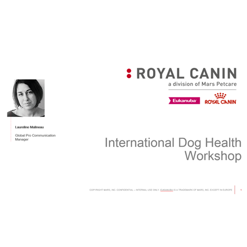 More information about "Industry perspectives and actions on extremes - Royal Canin - Laureline Malineau"