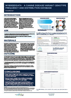 More information about "MYBREEDDATA – A Canine Disease Variant Genotype Frequency and Distribution Database"