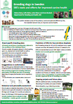 More information about "Breeding dogs in Sweden – SKK’s tools and efforts for improved canine health"