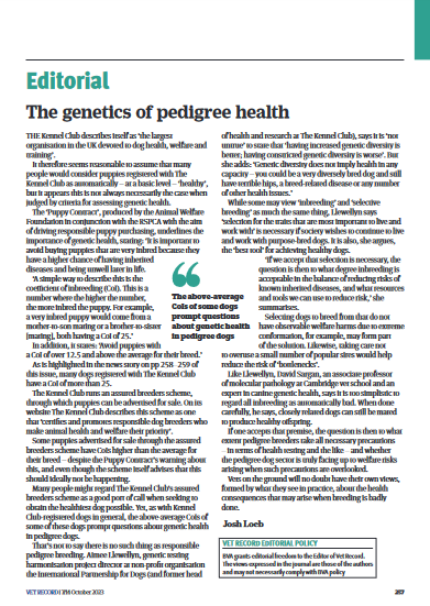 Vet Record Article Genetic Diversity.png