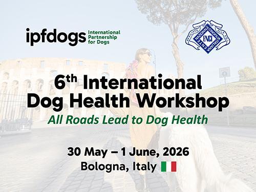 Virtual Meeting Day 2: The 6th International Dog Health Workshop